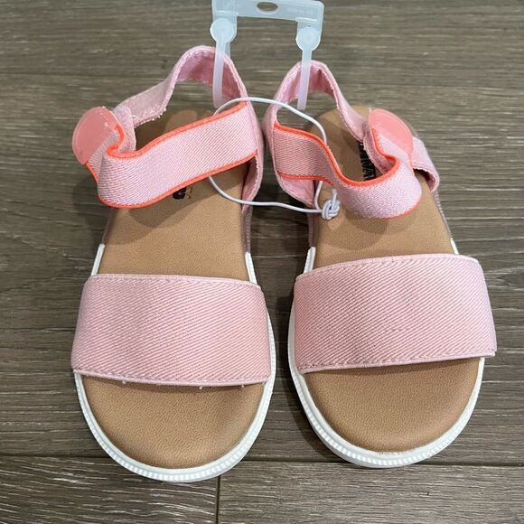 Old Navy Pink Toddler Sandals Open Toe - Picture 2 of 5